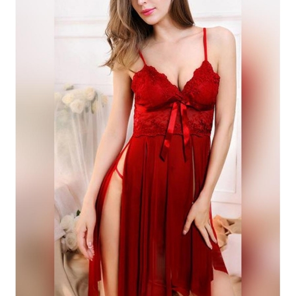 Other - Red Rose Nightgown